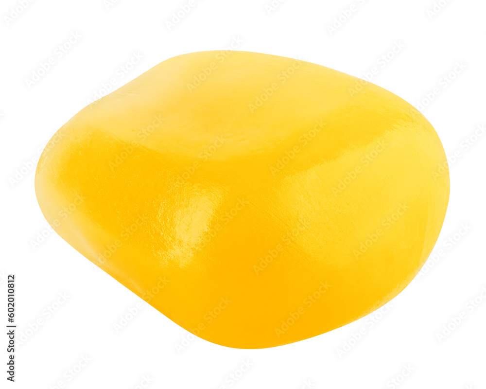 corn seed isolated on white background, full depth of field corn seed isolated on white background, full depth of field