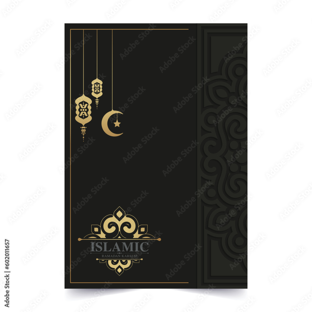 luxury islamic ramadan kareem greeting card luxury islamic ramadan kareem greeting card