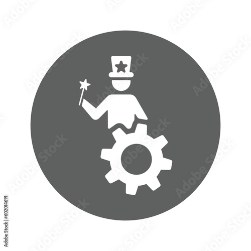 Circus circumstance icon.
