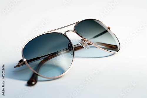 Stylish aviator sunglasses. Generate Ai