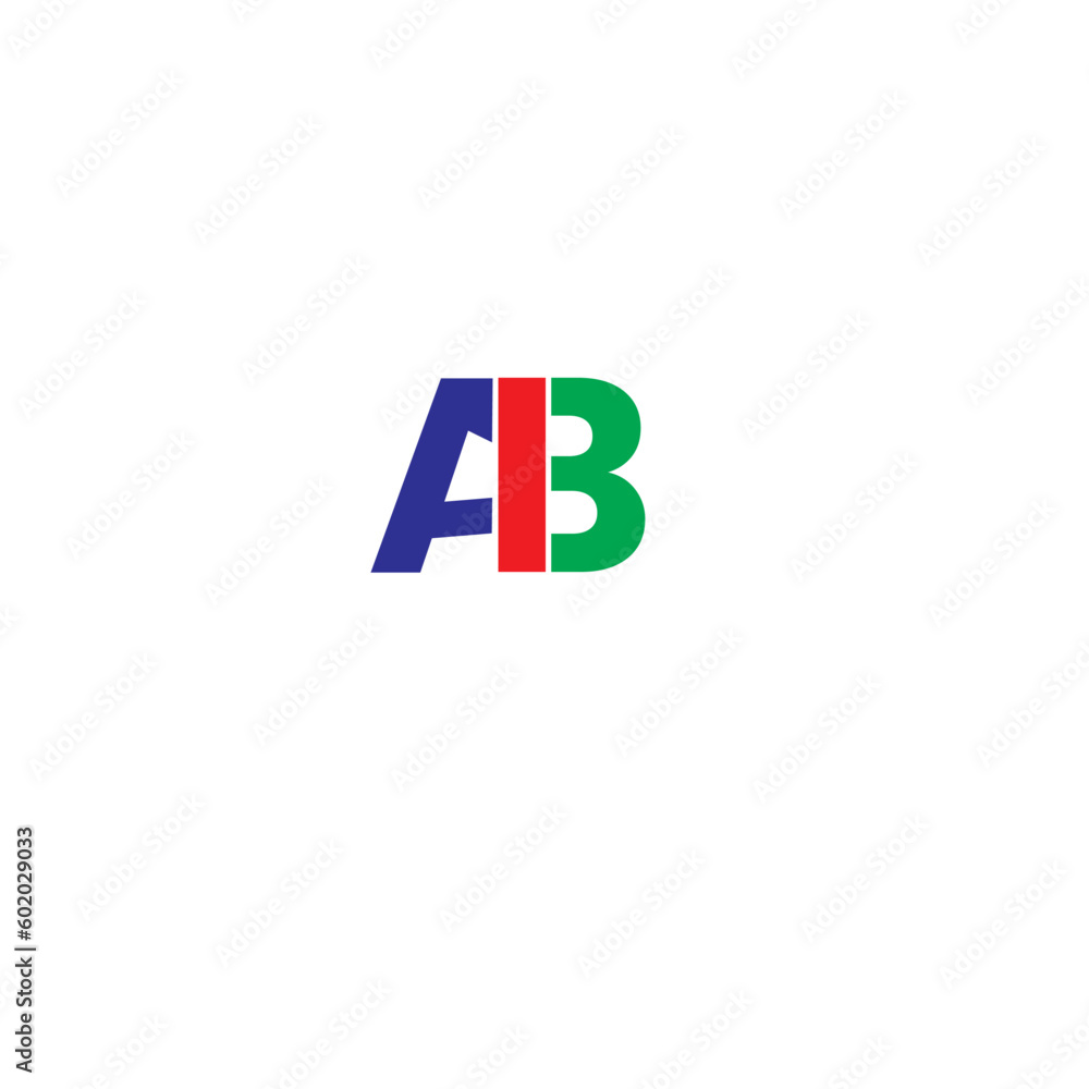 Letters A B, AB joint logo icon with business card vector template .AB BA A B abstract vector logo monogram template Letters A B, AB joint logo icon with business card vector template .AB BA A B abstract vector logo monogram template