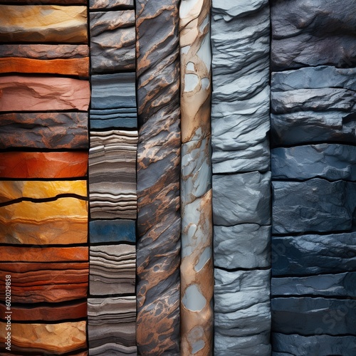 Rocks in Different Colors