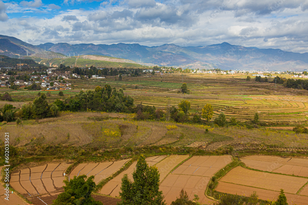 Rural area near Erhai lake, Yunnan province, China