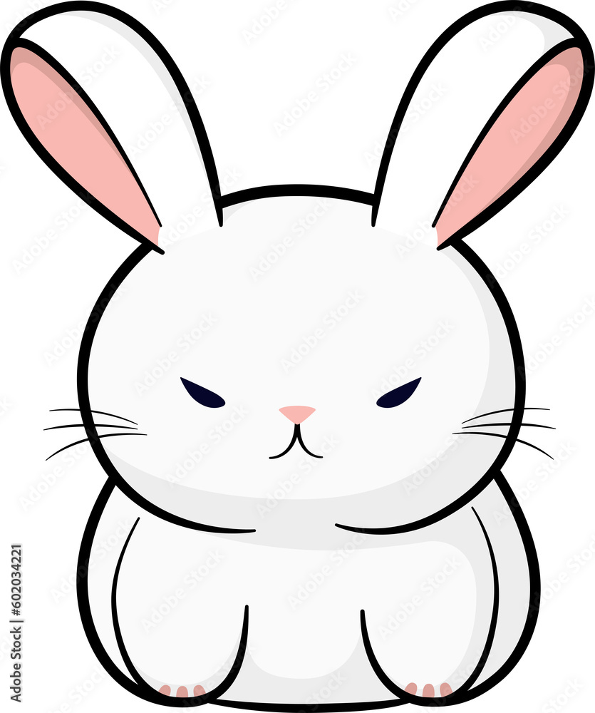 Obraz premium Cute rabbit