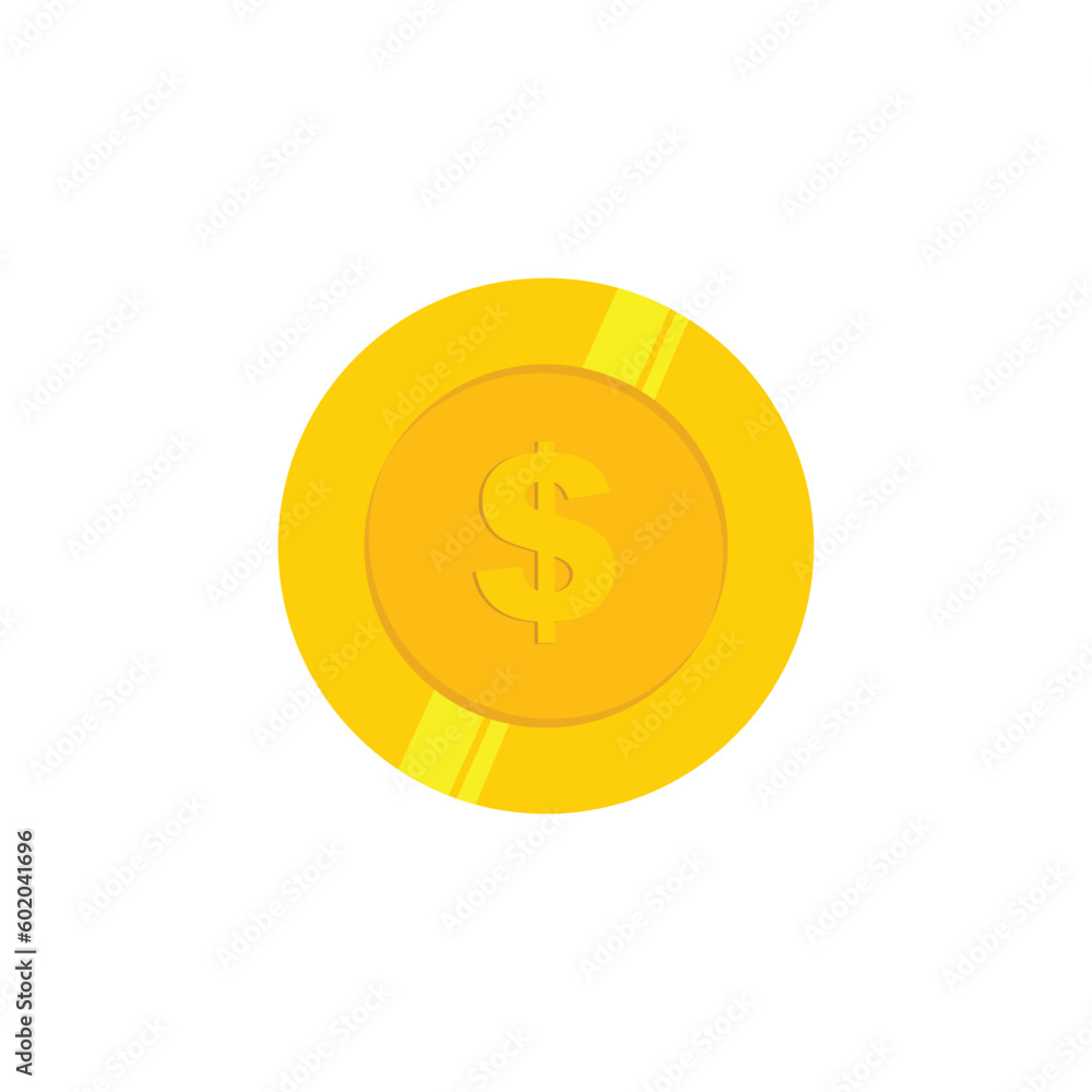 the coin icon for business investment company the coin icon for business investment company
