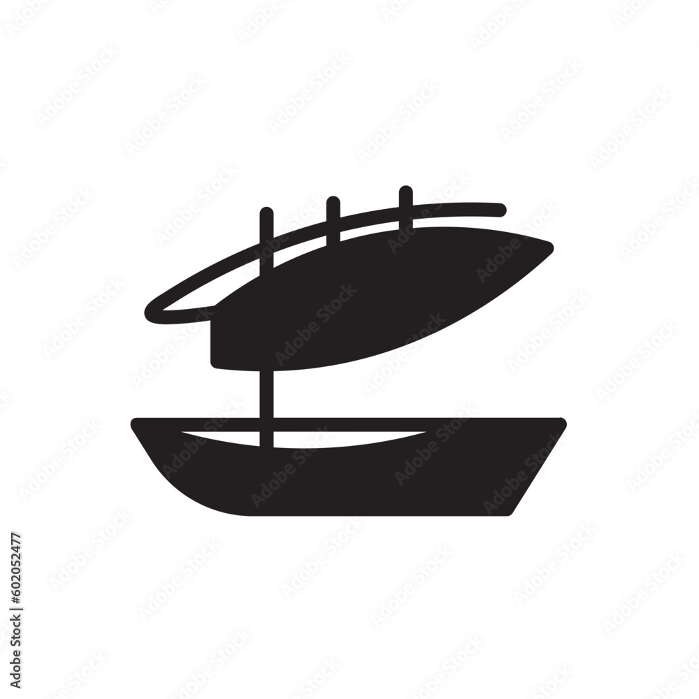 Boat Fishing Ship Icon Boat Fishing Ship Icon