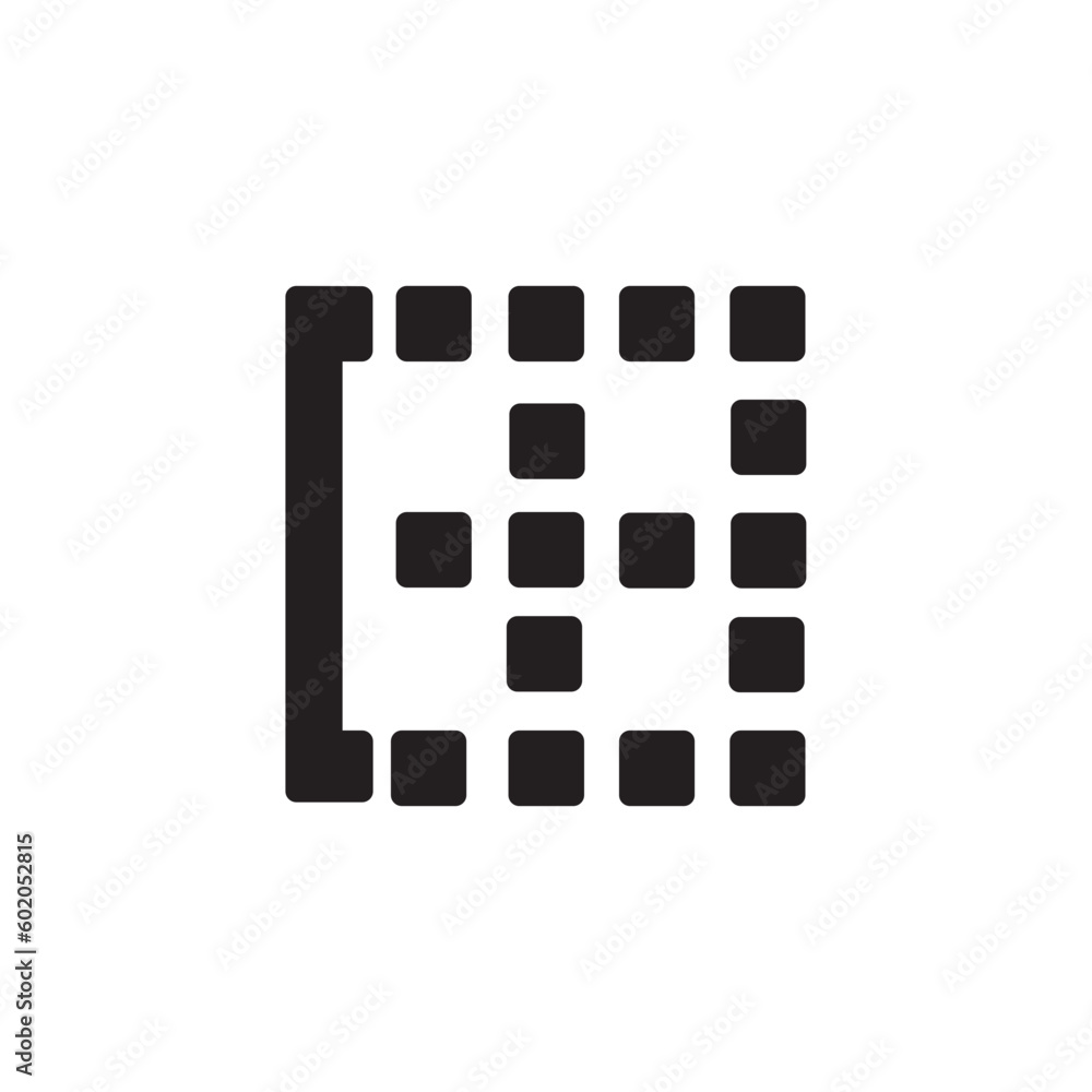 Border Left Edit Icon Border Left Edit Icon