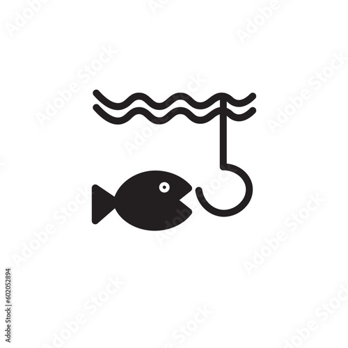 Fish Hook Fishing Icon