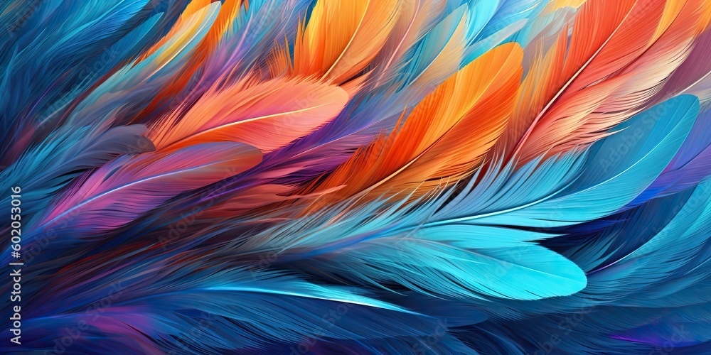 AI Generated. AI Generative. Photo realistic illustration of blue soft feathers. Pattern background texture romantic cozy vibe. Graphic Art Illustration AI Generated. AI Generative. Photo realistic illustration of blue soft feathers. Pattern background texture romantic cozy vibe. Graphic Art Illustration