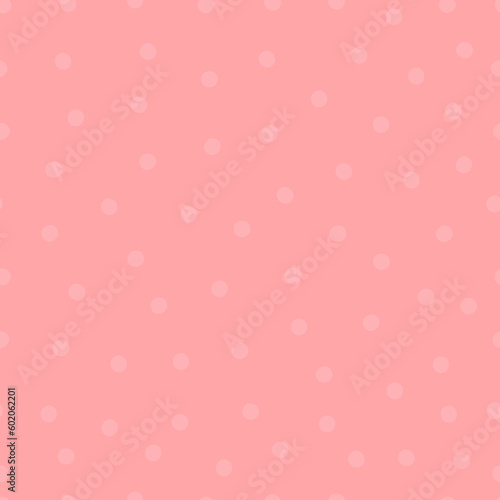 pink dots vector seamless pattern