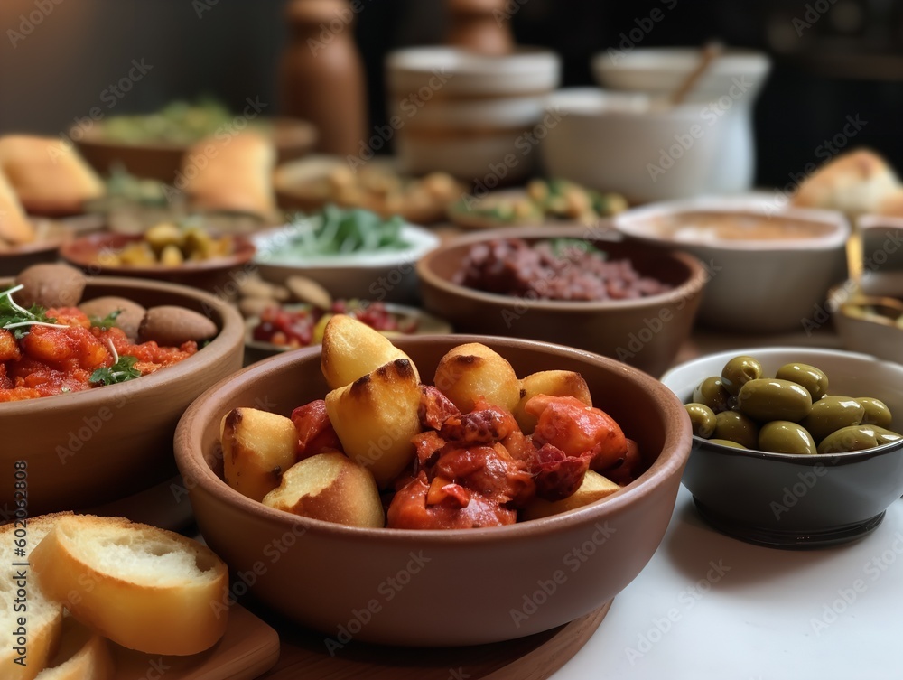 The Thrilling Tapestry of a Tapas Spread The Thrilling Tapestry of a Tapas Spread