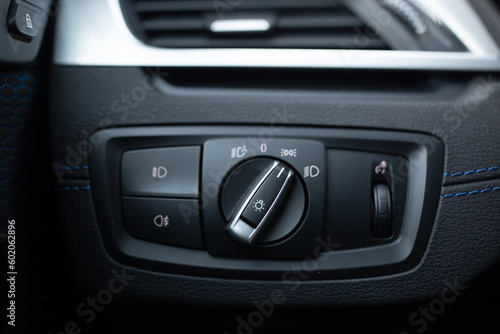 Lights control panel in car © Moose