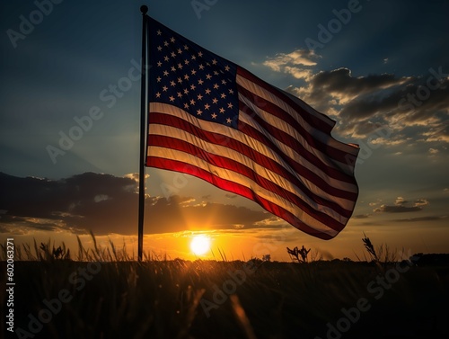 The Evening Stand of the Star-Spangled Banner