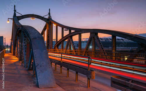 Harbor Bridge, Krefeld, North Rhine Westphalia, Germany © alfotokunst