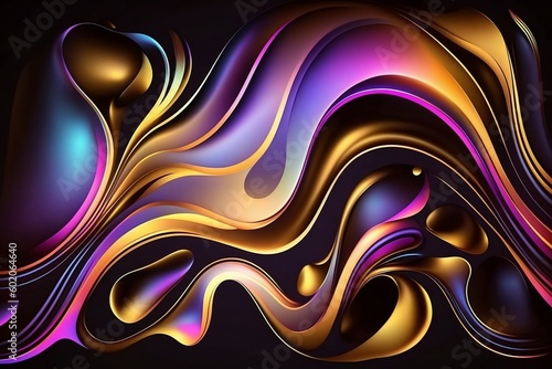 abstract background illustration. Generative AI.