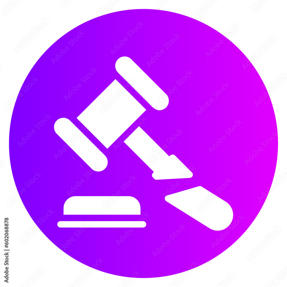 auction gradient icon auction gradient icon