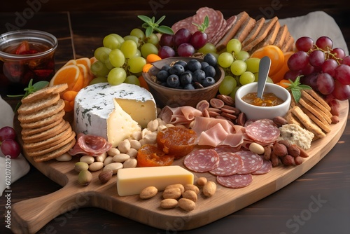 "Cheese and Meat Charcuterie Box (00012)"