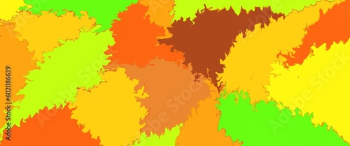 abstract background with warm colors of summer. Crystal shapes looks great and amazing for background.
