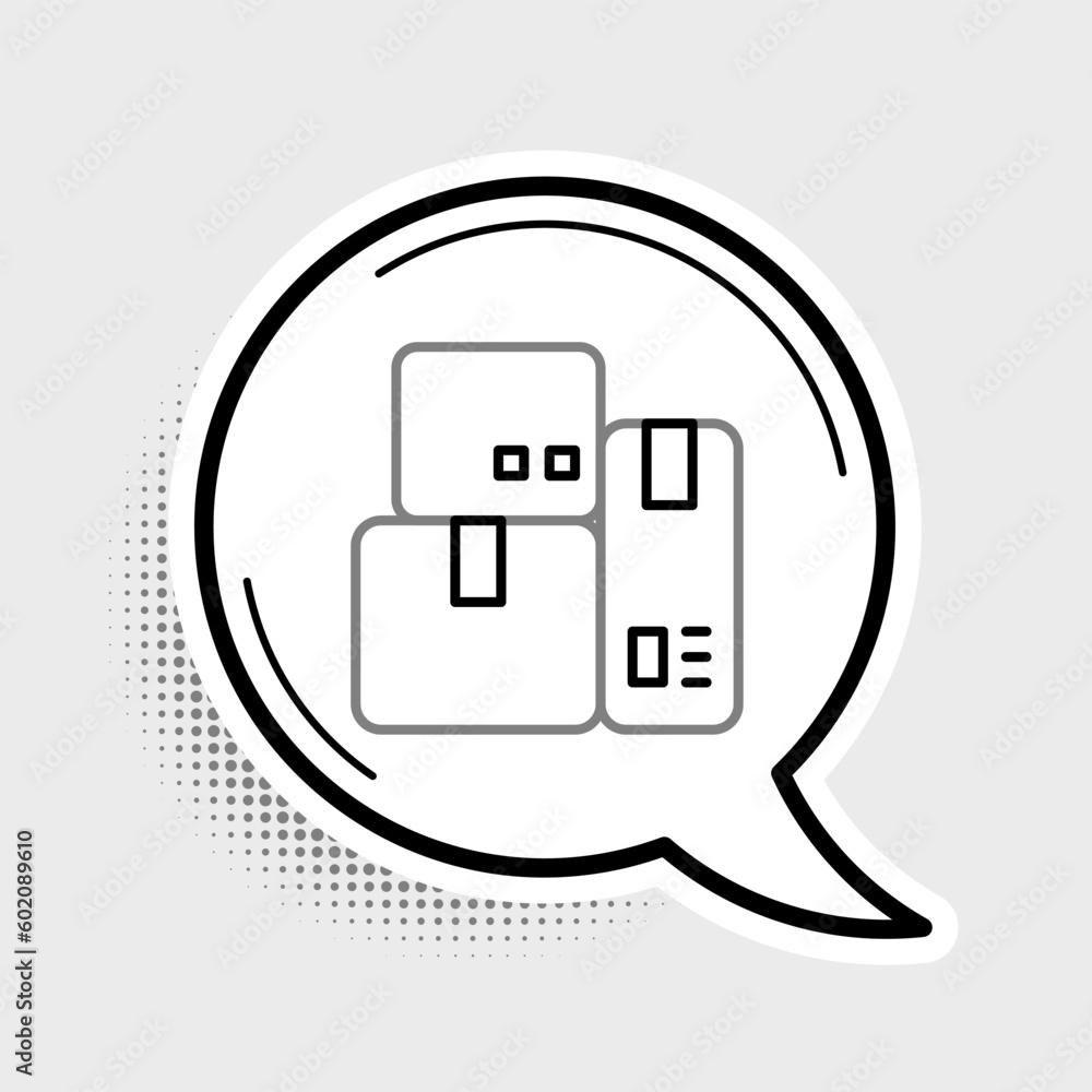 Line Cash register machine with a check icon isolated on grey background. Cashier sign. Cashbox symbol. Colorful outline concept. Vector Line Cash register machine with a check icon isolated on grey background. Cashier sign. Cashbox symbol. Colorful outline concept. Vector