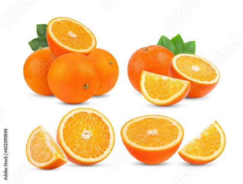 orange fruit isolated on transparent png
