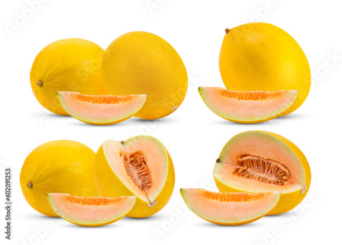 melon isolated on transparent png
