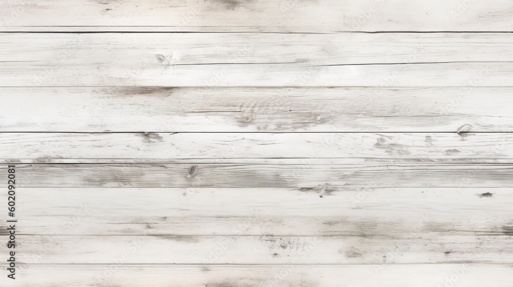 Fototapeta premium Seamless White Old Wood Background Texture