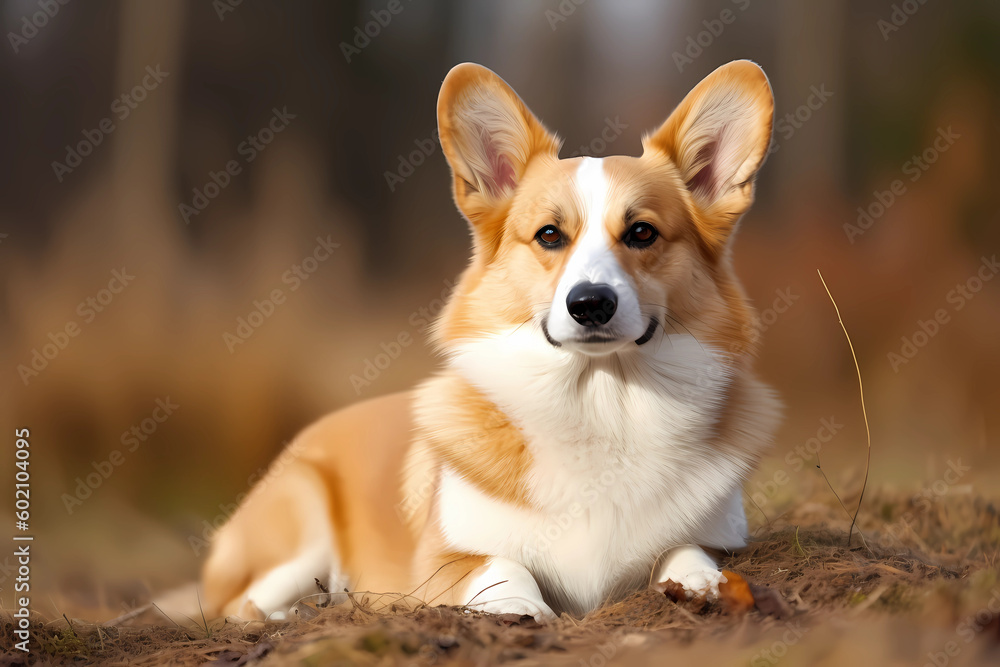 Welsh Corgi - originating from Wales, this breed is known for its short legs and is often used for herding cattle (Generative AI) Welsh Corgi - originating from Wales, this breed is known for its short legs and is often used for herding cattle (Generative AI)