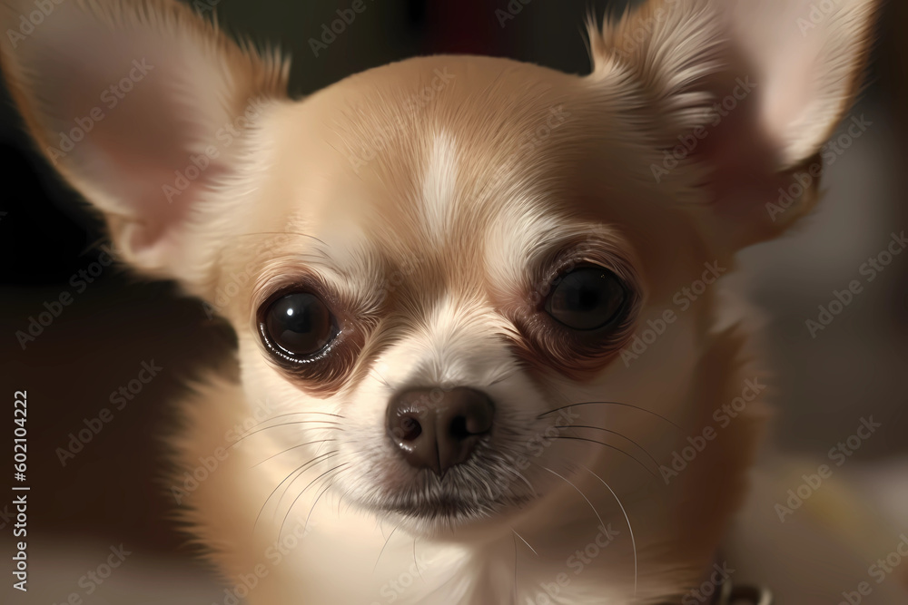 Chihuahua - originally from Mexico, bred as companions. Known for their small size and sometimes feisty personality (Generative AI)
