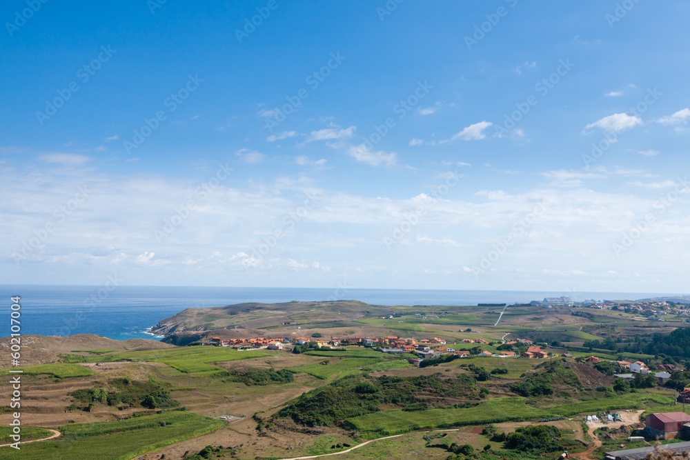 Cantabria region countryside landscape, Spain