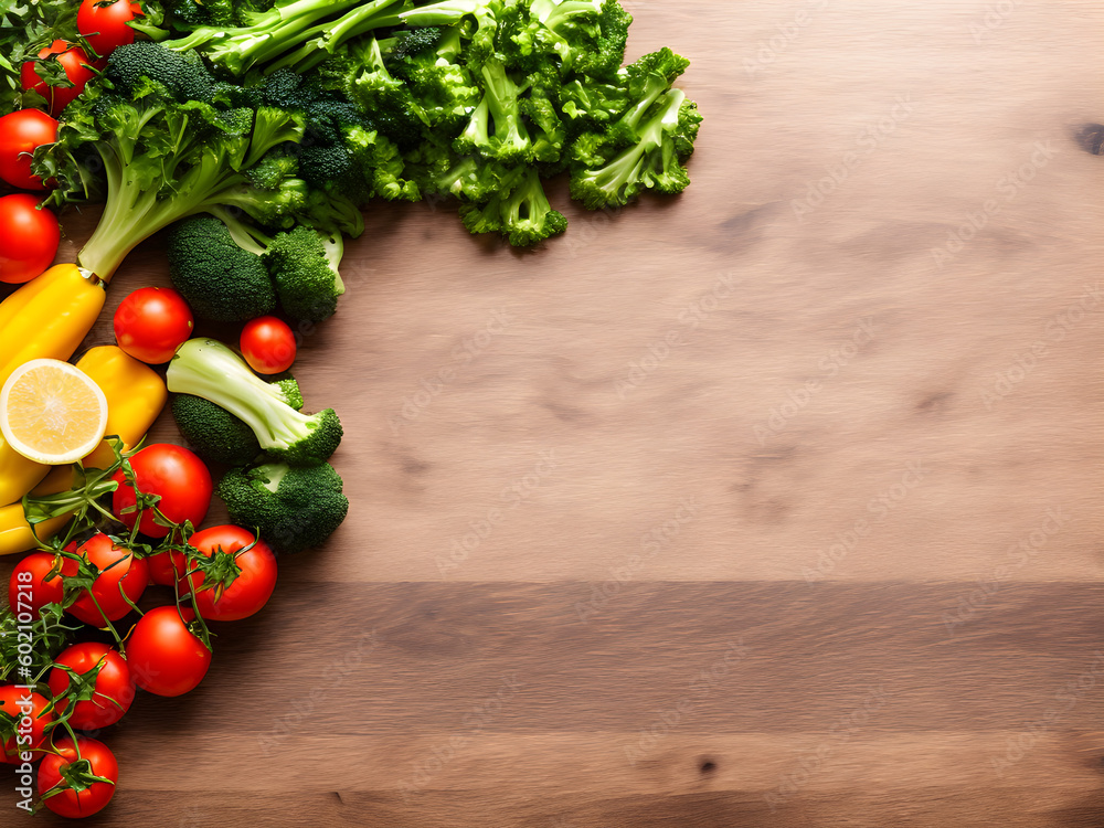 Background or frame image created by placing various vegetables 56 Background or frame image created by placing various vegetables 56
