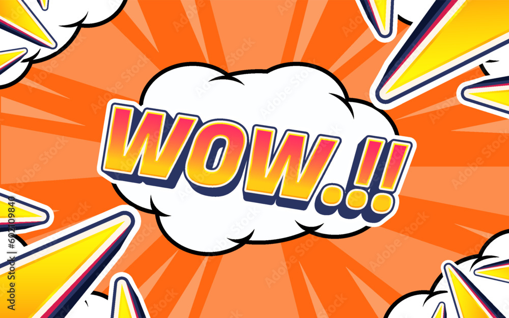 wow pop art comics background design wow pop art comics background design