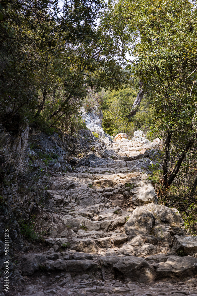 Sentier de Nietzsche menant au village perché d'Eze Sentier de Nietzsche menant au village perché d'Eze