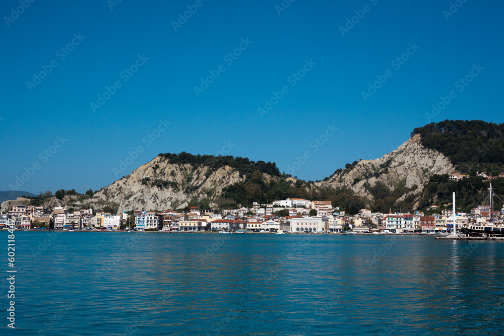 View from Zakynthos Island, Greece
