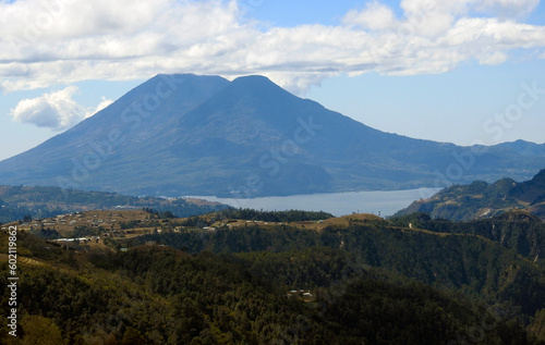 Panoramic view of Quezaltenango, Guatemala
