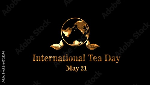 International Tea Day Gold photo