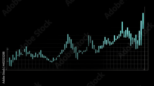 Wallpaper Mural Graphs without data for presentations. Company, market, variable and ascending graphs. Colorful and minimalist graphics. Image generated by AI.
 Torontodigital.ca