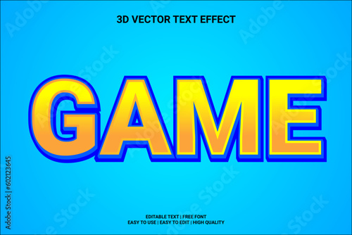Editable Text Effect