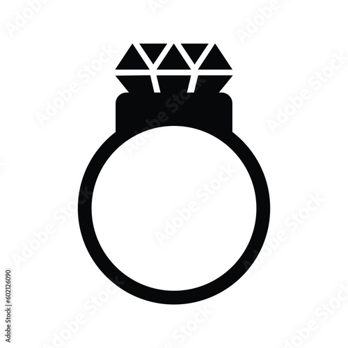 Diamond Ring, brooches, crystal icon.