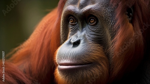 orangutan face generative ai