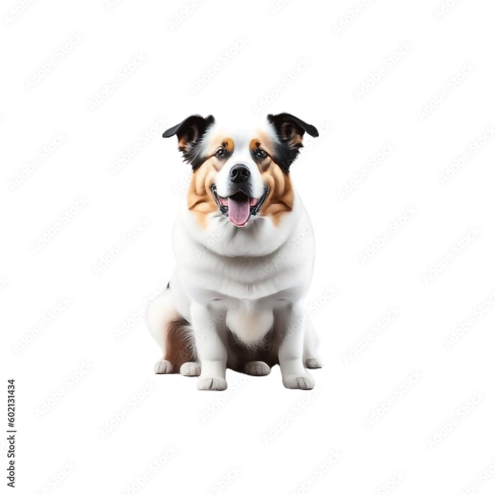 Obraz premium Attractive mix color puppy PNG dog