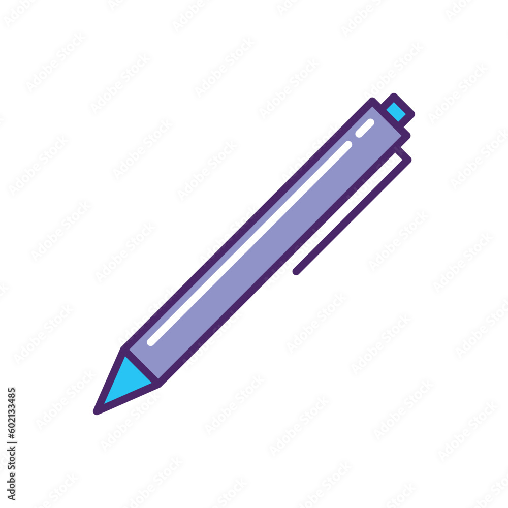 Simple Pen Icon Vector Template Simple Pen Icon Vector Template