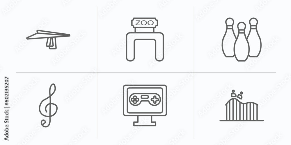 outline icons set. thin line icons such as , outline icons set. thin line icons such as ,