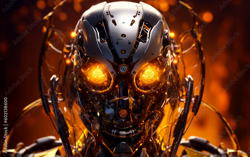 Tech Evolution - Revolutionary Robot Concept Art 7 - made with Generative AI Tech Evolution - Revolutionary Robot Concept Art 7 - made with Generative AI