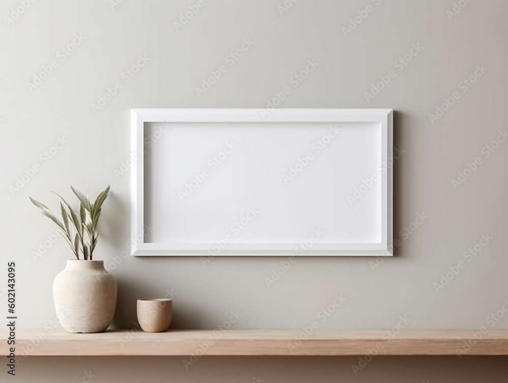 empty frame without photo, home interior empty frame without photo, home interior