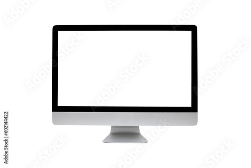 Computer monitors with blan...
