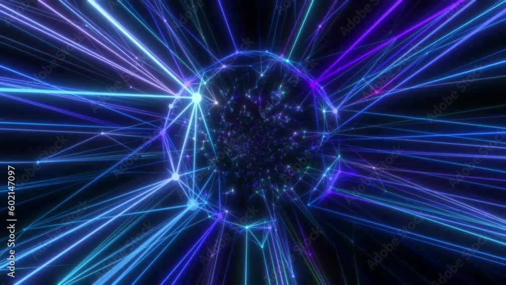 Rotating the geometric musical sphere. Seamless loop. Rotating the geometric musical sphere. Seamless loop.