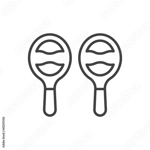 Maracas Icon - Musical Instrument Icon