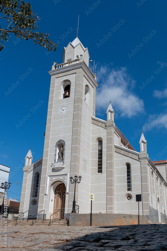 fachadaIgreja  Nossa Senhora da Conceiçao, Aiuruoca, Minas Gerais, Brasil