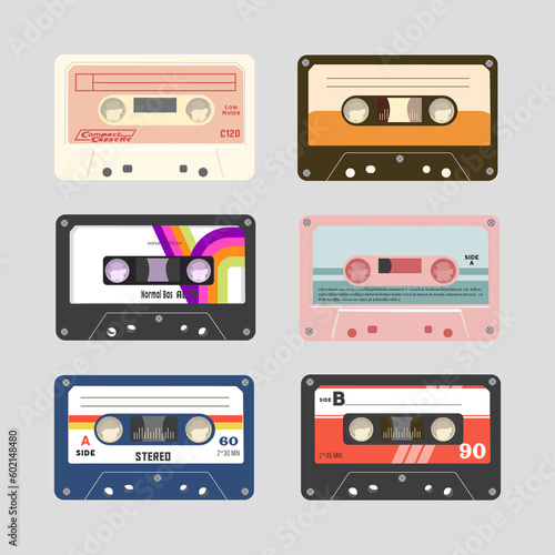 retro old cassette