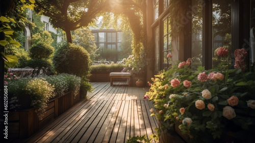 Luxury Living Internal Garden Space Design